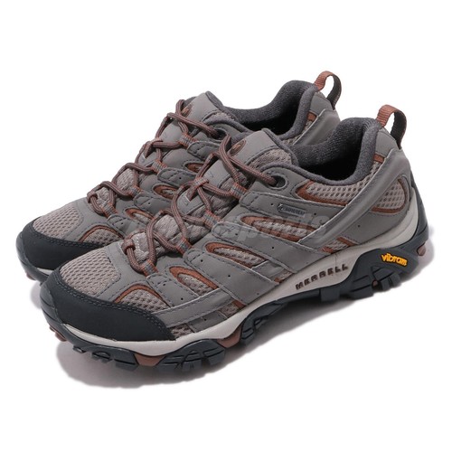 

Merrell Moab 2 GTX Gore-Tex Charcoal Grey Brown Women Outdoor Shoes J99790, Серый, Moab 2 Gtx