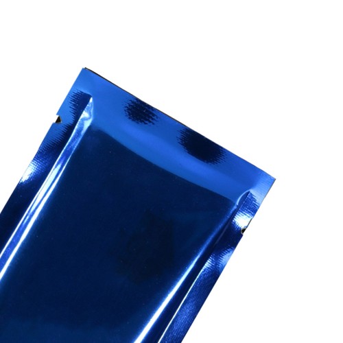 QQ Studio Glossy Metallic Foil SlickSeal™ Heat Seal Flat Open Fill Travel Packet