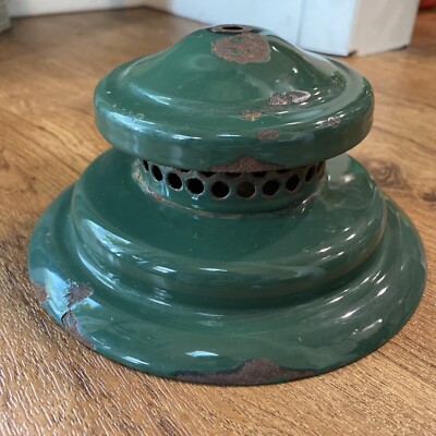 Coleman 220E Lantern Vent Ventilator Green Parts Vintage