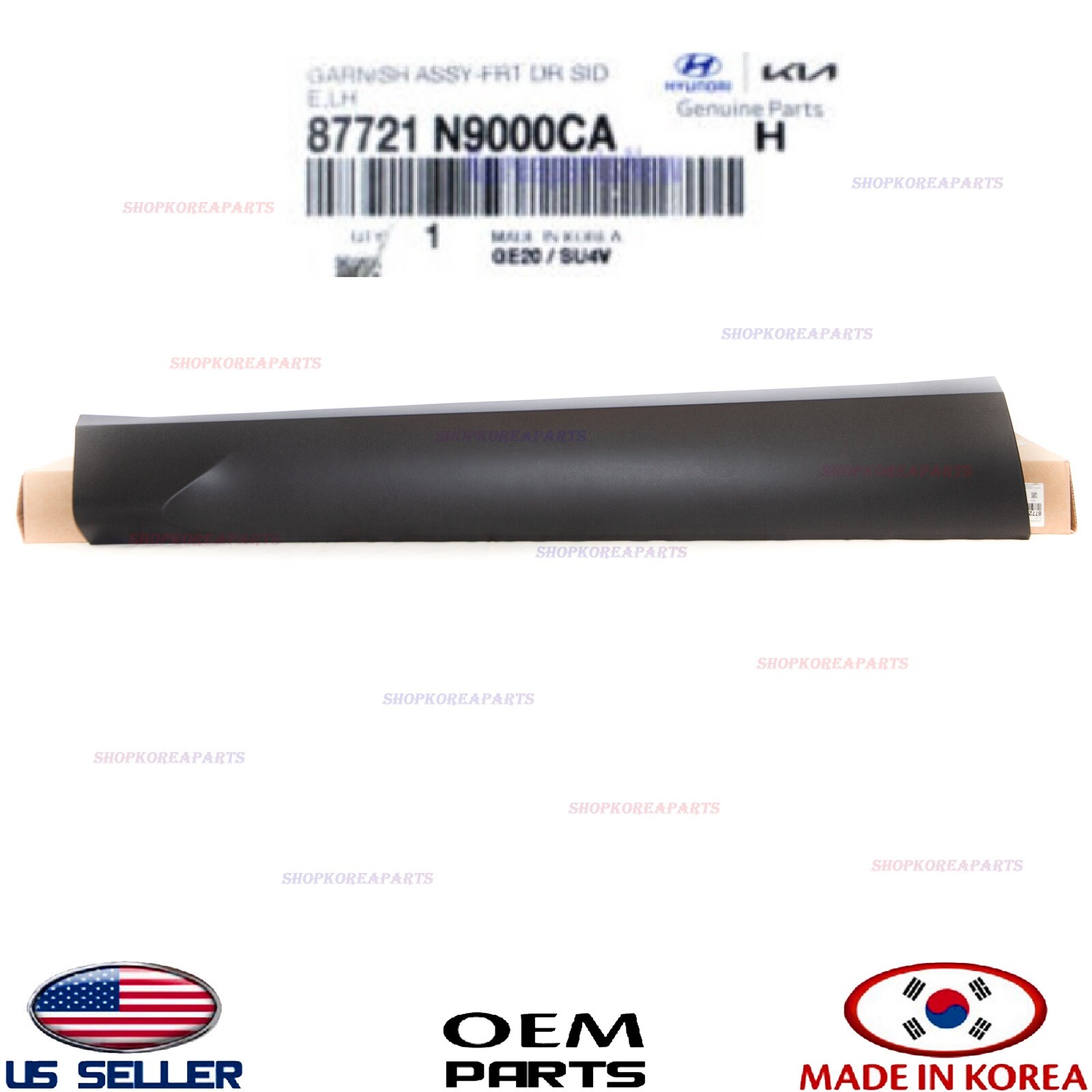 2022-2024 Hyundai Tucson Front Door Lower Molding LEFT Driver Side