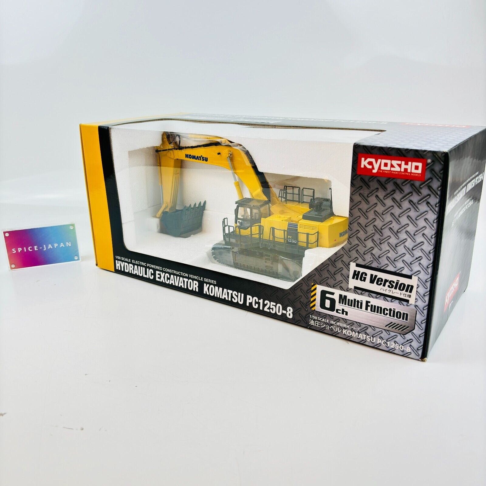 Kyosho Hydraulic Excavator PC1250-8 High Grade Version 1/50 Kyosho Hydraulic Excavator PC1250-8 High Grade Version 1/50