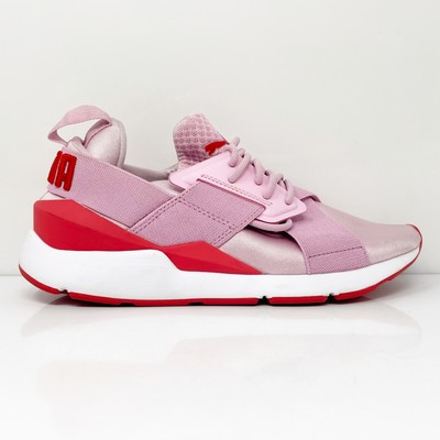 Puma Girls Muse 367645 05 Розовые кроссовки для бега, размер 6C