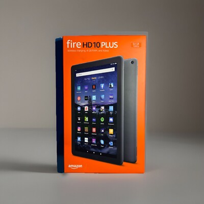 Amazon Fire HD 10 Plus 11th Gen 64GB, Wi-Fi, 10.1'' Micro SD Slot Up To 1 TB