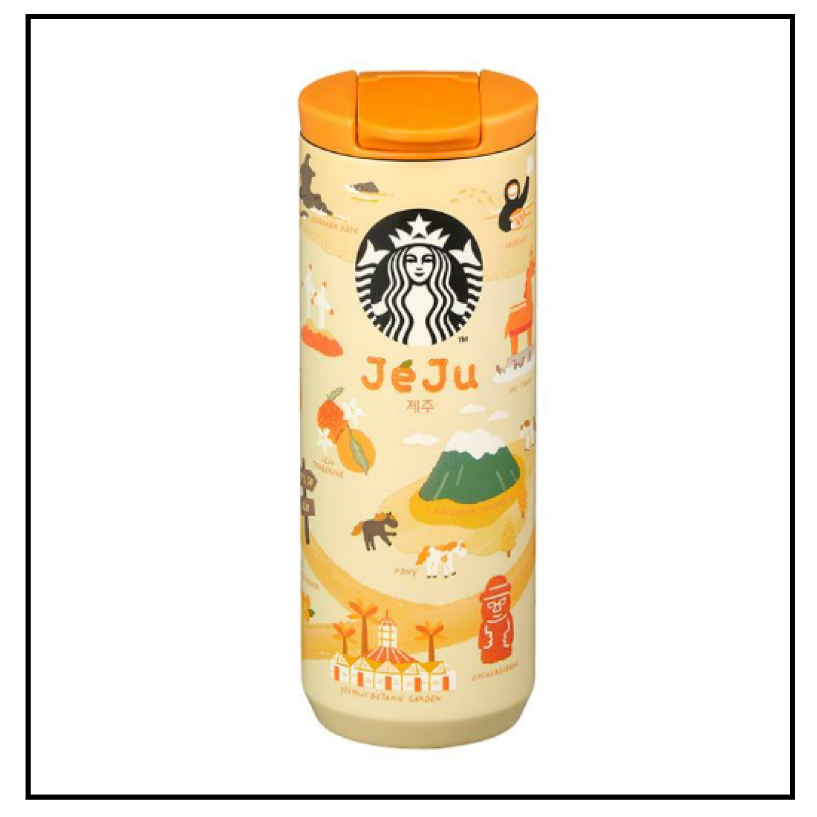 Starbucks Korea 2024 * SS Annyeong Jeju Tumbler 355ml | eBay