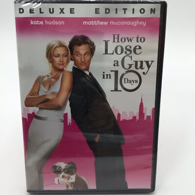 How to Lose a Guy in 10 Days (DVD) - Romantic Comedy Classic - Kate Hudson, NEW