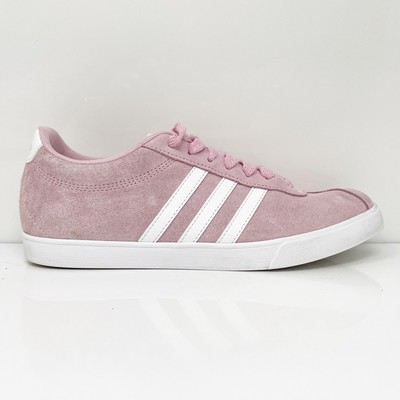 

Adidas Womens Courtset DB0146 Розовые повседневные кроссовки, размер 7, Розовый, Courtset