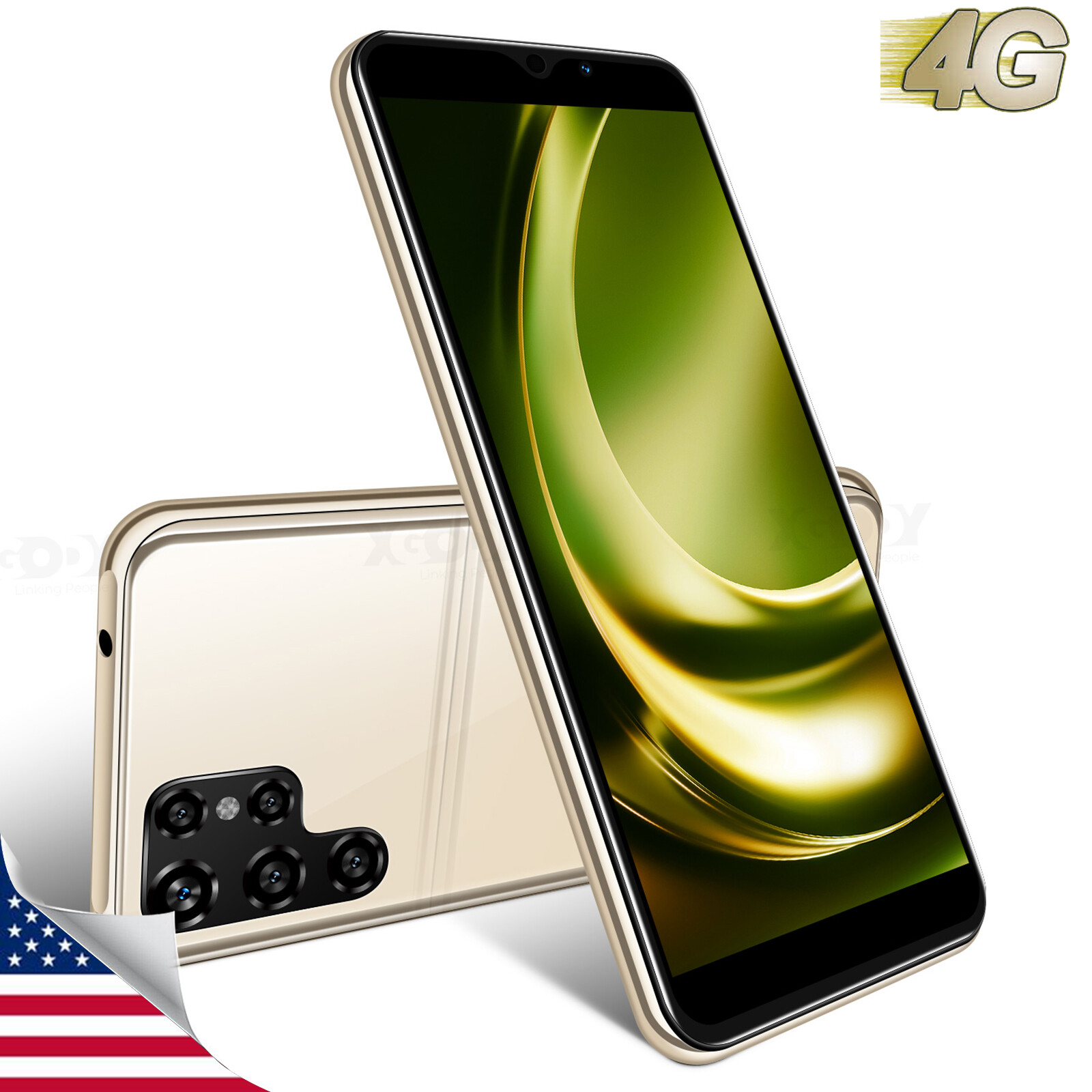 Dual Sim Usa Quad Core New
