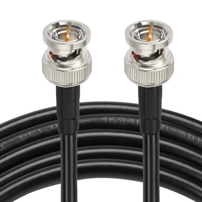 Superbat SDI Cable BNC Cable 3G/6G/12G (Belden 1694A Black) 10ft/15ft/25ft/50...