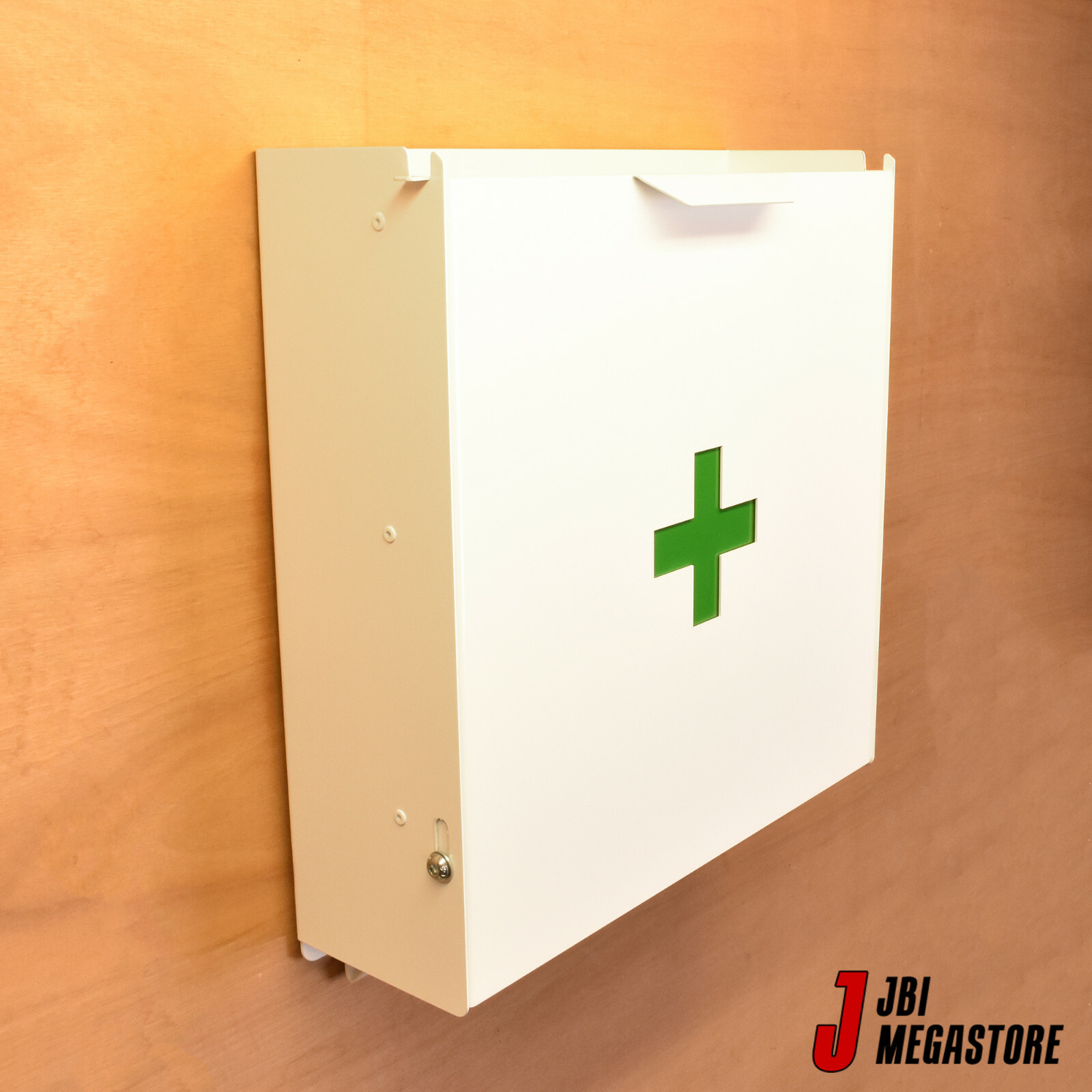 Wall Mount First Aid Medical Medicine Metal Steel Cabinet Box Case