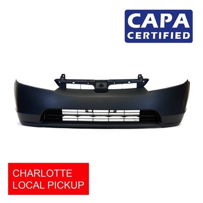2006-2008 Honda Civic Sedan Hybrid CAPA Primed Front Bumper Cover HO1000239. NC