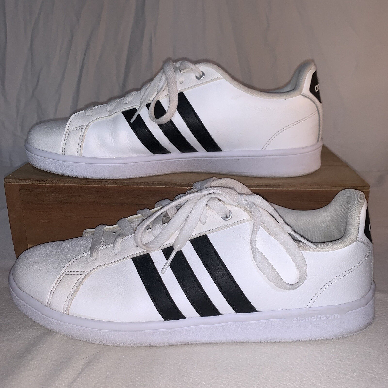 adidas stripes on one side