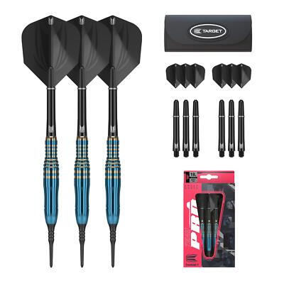 Team Pro Series Haruki Muramatsu Brass 18g 2ba Brass Darts Set with Case tad6101