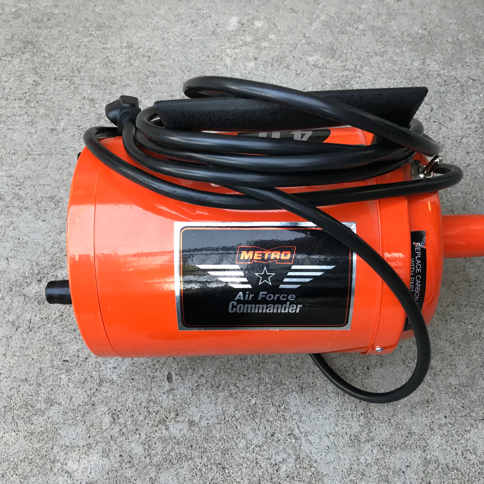 AFTD-3 Metro Air Force Commander 4.0 HP electrical hose dryer dog k9 pet groom