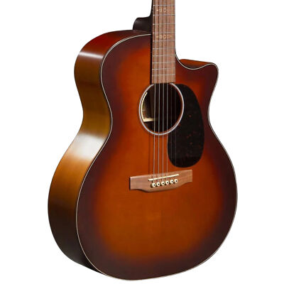 Martin GPCE Inception Maple Grand Performance Acoustic-Electric Guitar, Burst