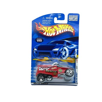 Hot Wheels 2001 First Editions XS-IVE Emergency Field Forest Vehicle 1/64 #040