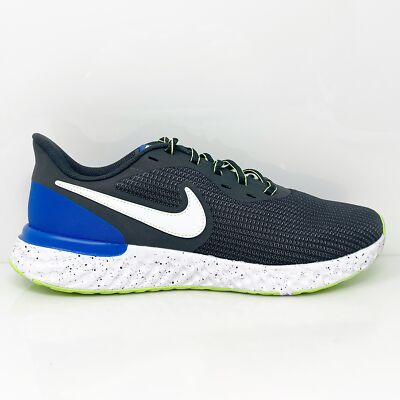 

Nike Mens Revolution 5 DH0205-001 Черные кроссовки для бега Размер 9,5, Черный, Revolution 5
