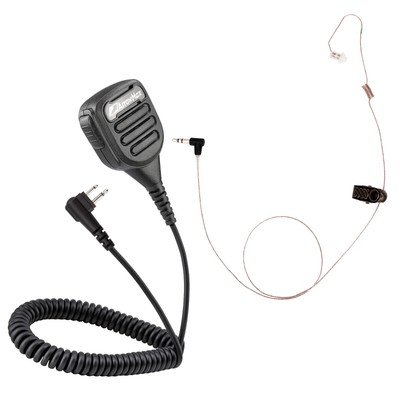 Waterproof Plus+ Speaker MIC Listen Only Tubeless Earphone for Motorola CP200D
