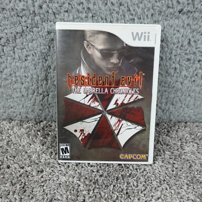 Resident Evil : The Umbrella Chronicles for Nintendo Wii Complete CIB w Manual