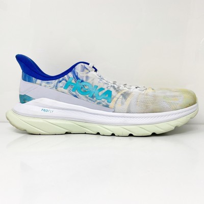 

Hoka One One Womens Mach 4 1113529 TGT Белые кроссовки Кроссовки Размер 11 B, Белый, Mach 4