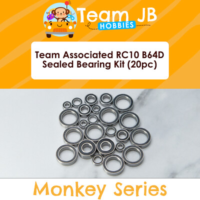 Team Associated RC10 B64D - 26 Pcs Rubber Sealed Bearings Kit