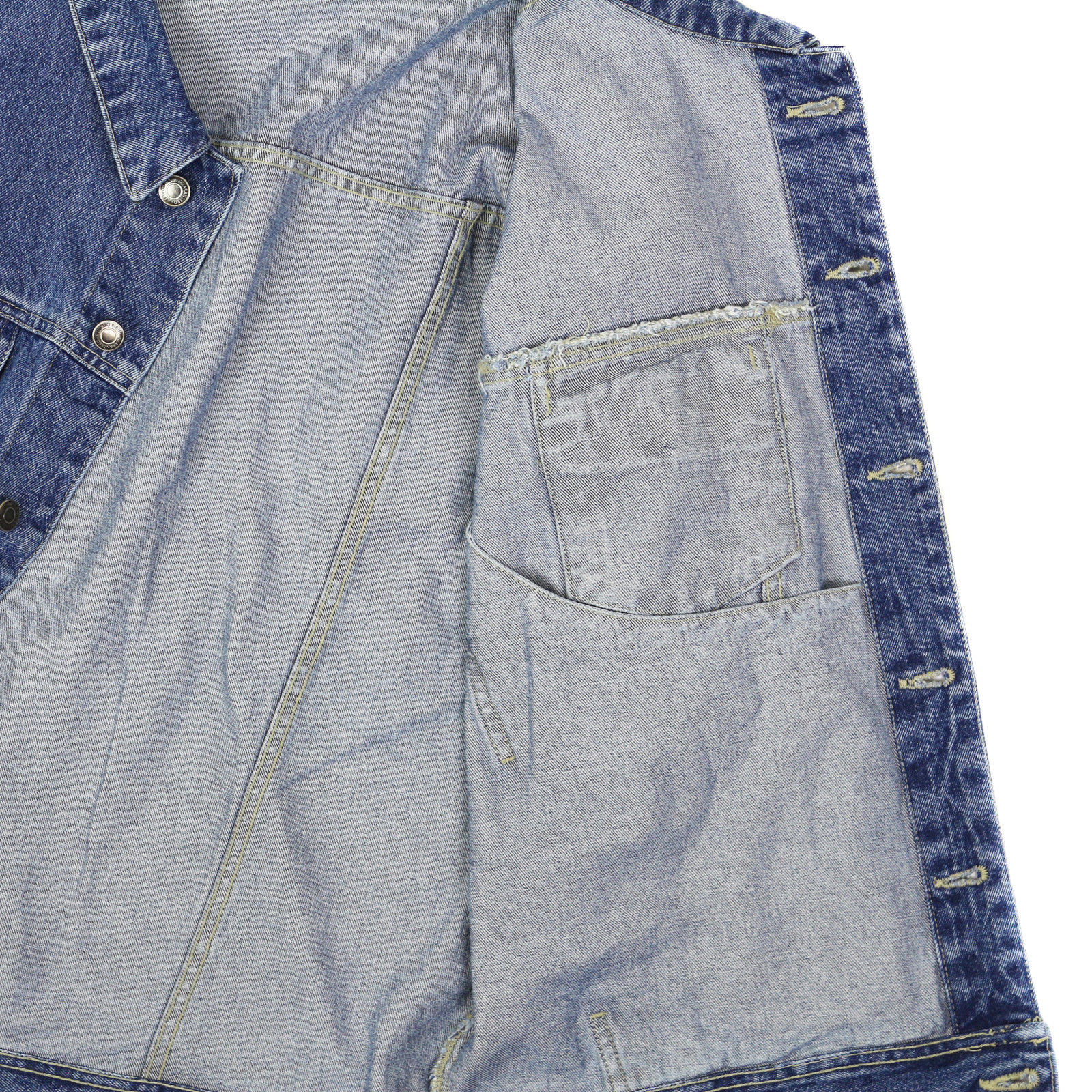 Cotton Denim Jean Jacket Blue 
