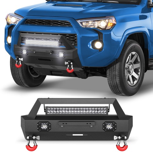 For 2010-2023 Toyota 4runner Front Bumper W/Winch Plate