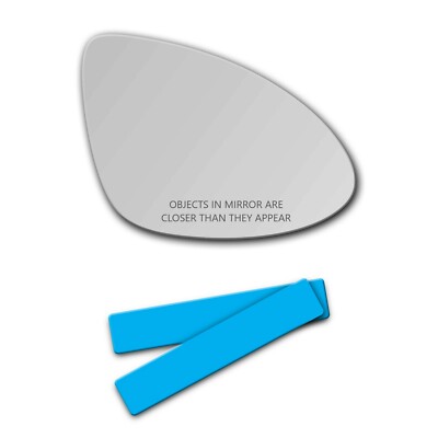 S-833R Replacement Mirror Glass for 2011-2017 Porsche Cayenne Passenger Side RH