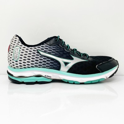 Mizuno Womens Wave Rider 18 410656 9073 Черные кроссовки для бега Размер 7.5