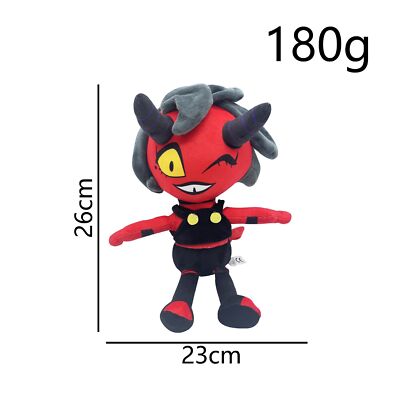 Striker's Teddy Helluva boss plush Toy Gift for Boys and Girls Stuffed Animal