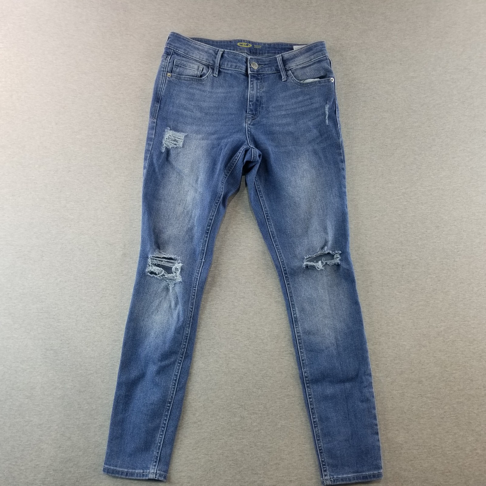 Old Navy Jeans Women's Sz 6 Rockstar Super Skinny Med Wash Normcore Cute Stylish