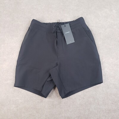 Ten Thousand Foundation Shorts Mens Small Black 7 in Inseam Lined Zip Pocket BT3