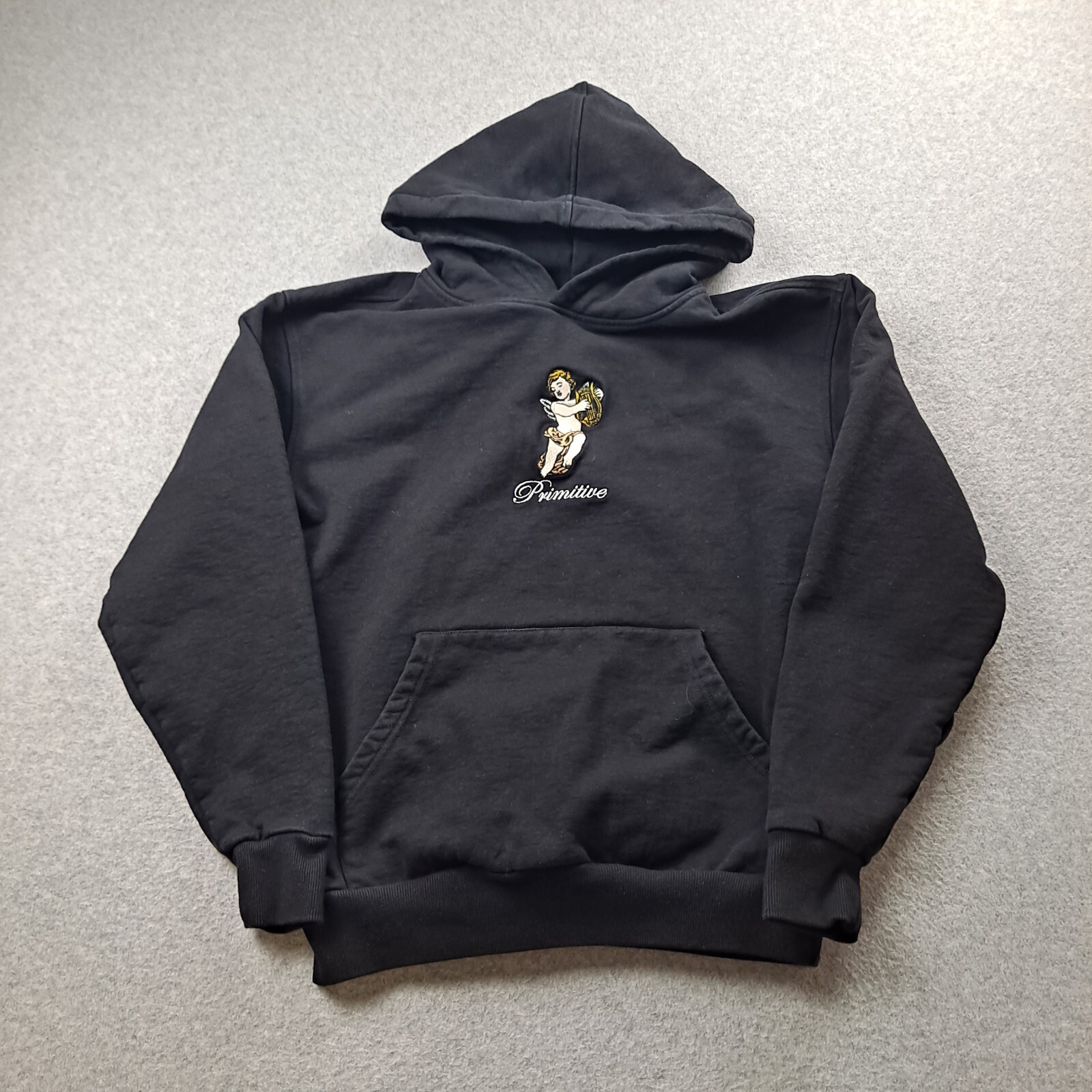 ◆SATUR◆ Angel cross stitch brushed hooded sweatshirt sky b il_340x270.5819600821_6ghg.jpg