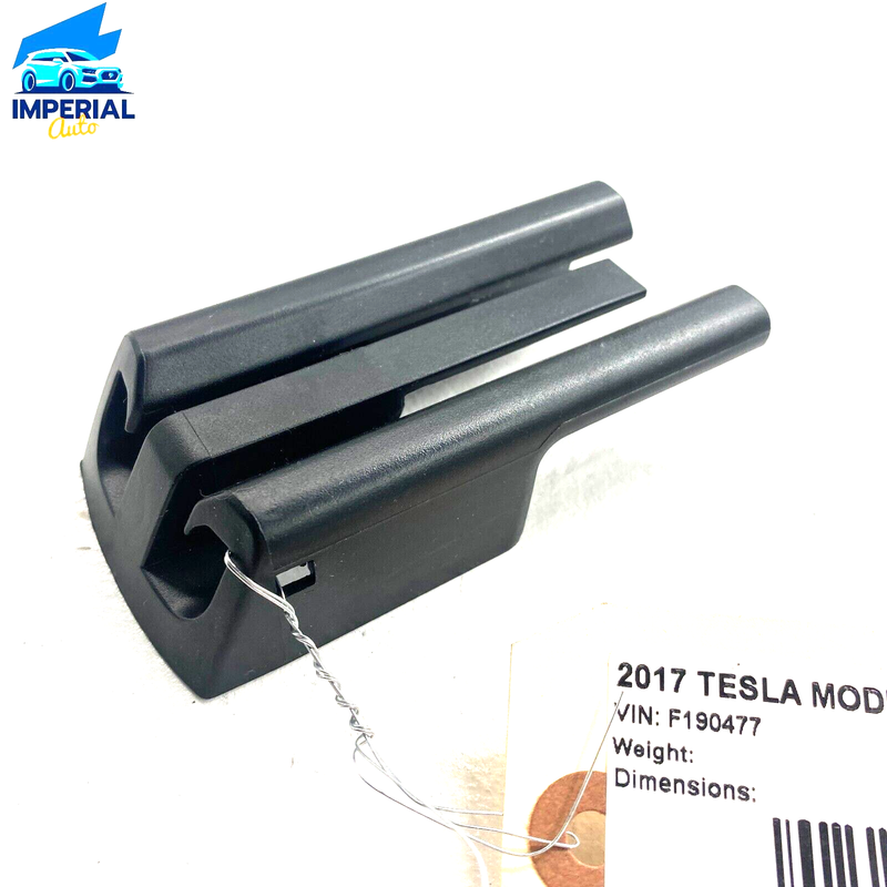 Used Tesla Model S 2012 - 2020 Front Seat Rail Track Trim Rear Outer End Slide Cover