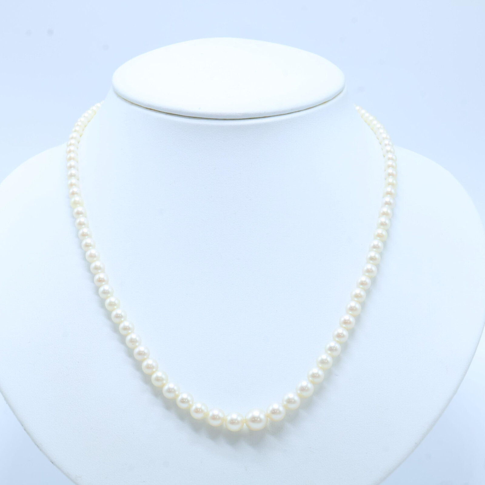MOONPEARL ミキモト　3点 Mikimoto 3.0-7.0mm Pearl Necklace with Silver Clasp | eBay