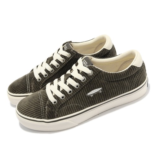 Vans C311CF Cord Court Icon Corduroy Khaki Green Мужчины Унисекс Повседневная 596214-0004