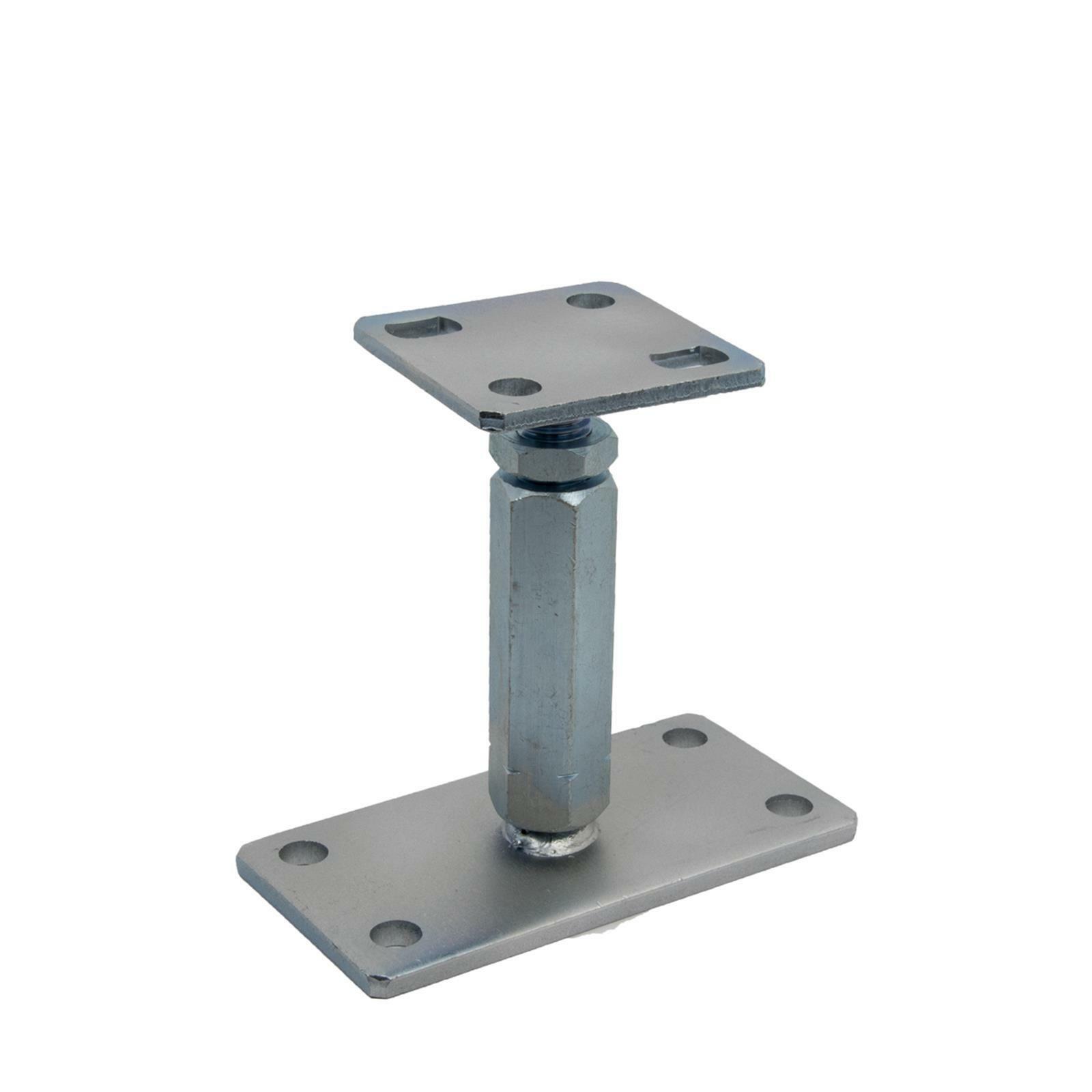 Pfostenträger Konrad 80 x 80 mm höhenverstellbar 140 - 200 mm GeZu Impex