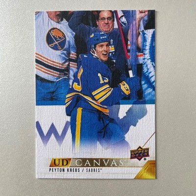 2022 Upper Deck Series 1 #C10 Peyton Krebs UD Canvas