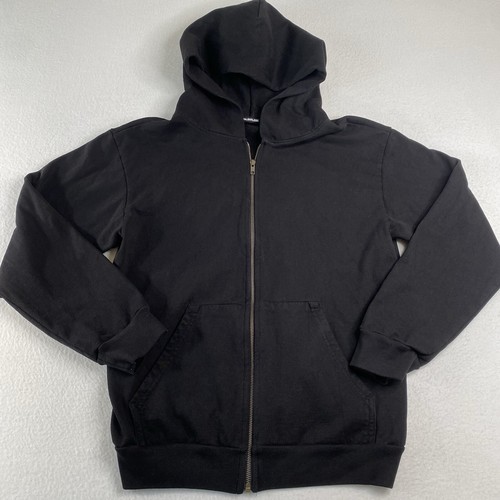 Talentless Heavyweight Full Zip Hoodie Men's Small Black EUC