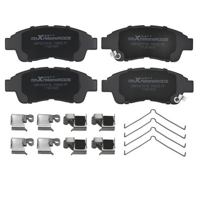 Front Ceramic Brake Pads Set for Geo Prizm 1993-1997 Toyota Celica Corolla RAV4