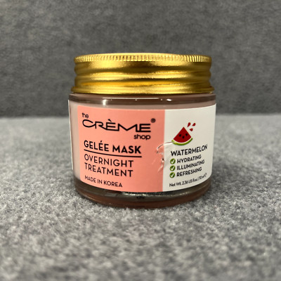 The Creme Shop Gelee Mask Overnight Face Treatment Watermelon 2.36 oz