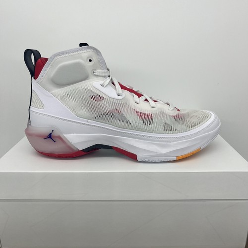 Nike Air Jordan XXXVII Shoes White Red Black DD6958-160