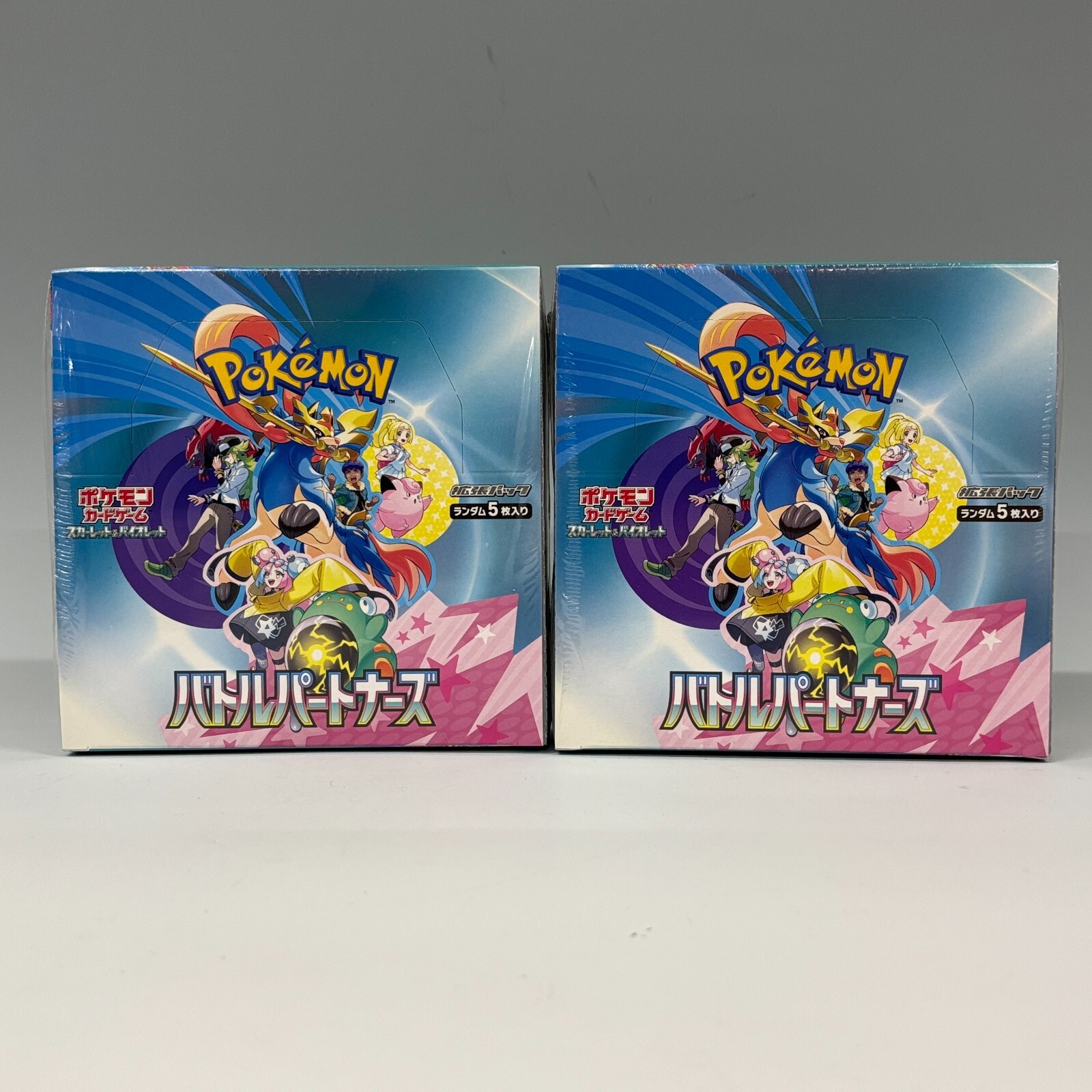 スカーレット2BOX ユニバース2BOX Pokemon Trading Card Battle Partners sv9 2Booster Box
