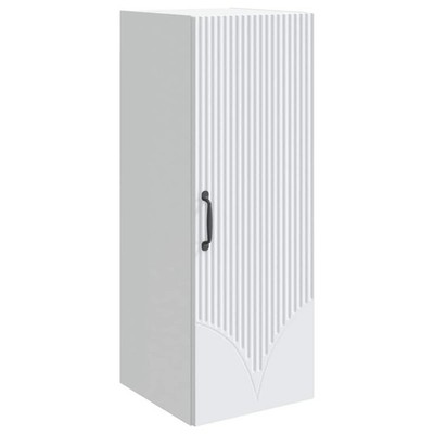Wall-Mounted Cabinet White 33 x 34.5 x 90 cm Engineered Wood