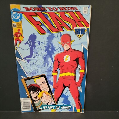 THE FLASH # 65 1992 DC COMIC 