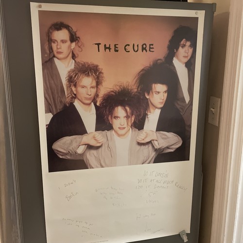激レア  Cure ロバートスミス　85年　パンフレット　キュア　ゴス goth 激レア Cure ロバートスミス 85年 パンフレット キュア ゴス