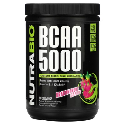 BCAA 5000, Dragonfruet Candy, 1,03 фунта (465 г)