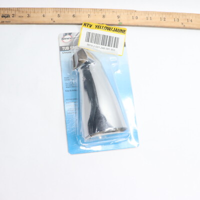 Danco Tub Spout Metal Chrome Plated For 1/2'' or 3/4'' 80764 No Hardware