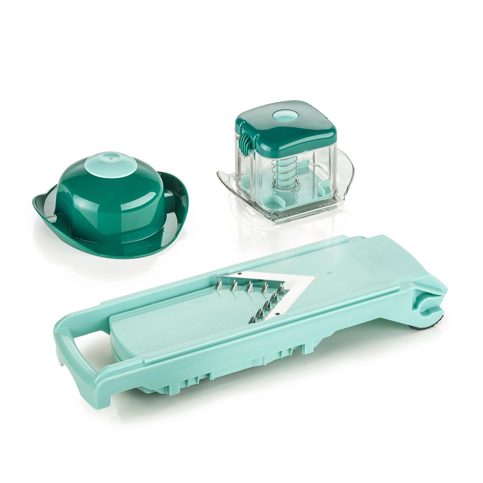 Genius Gemüseschneider Nicer Dicer Fusion Slicer Verstellbarer Gemüsehobel