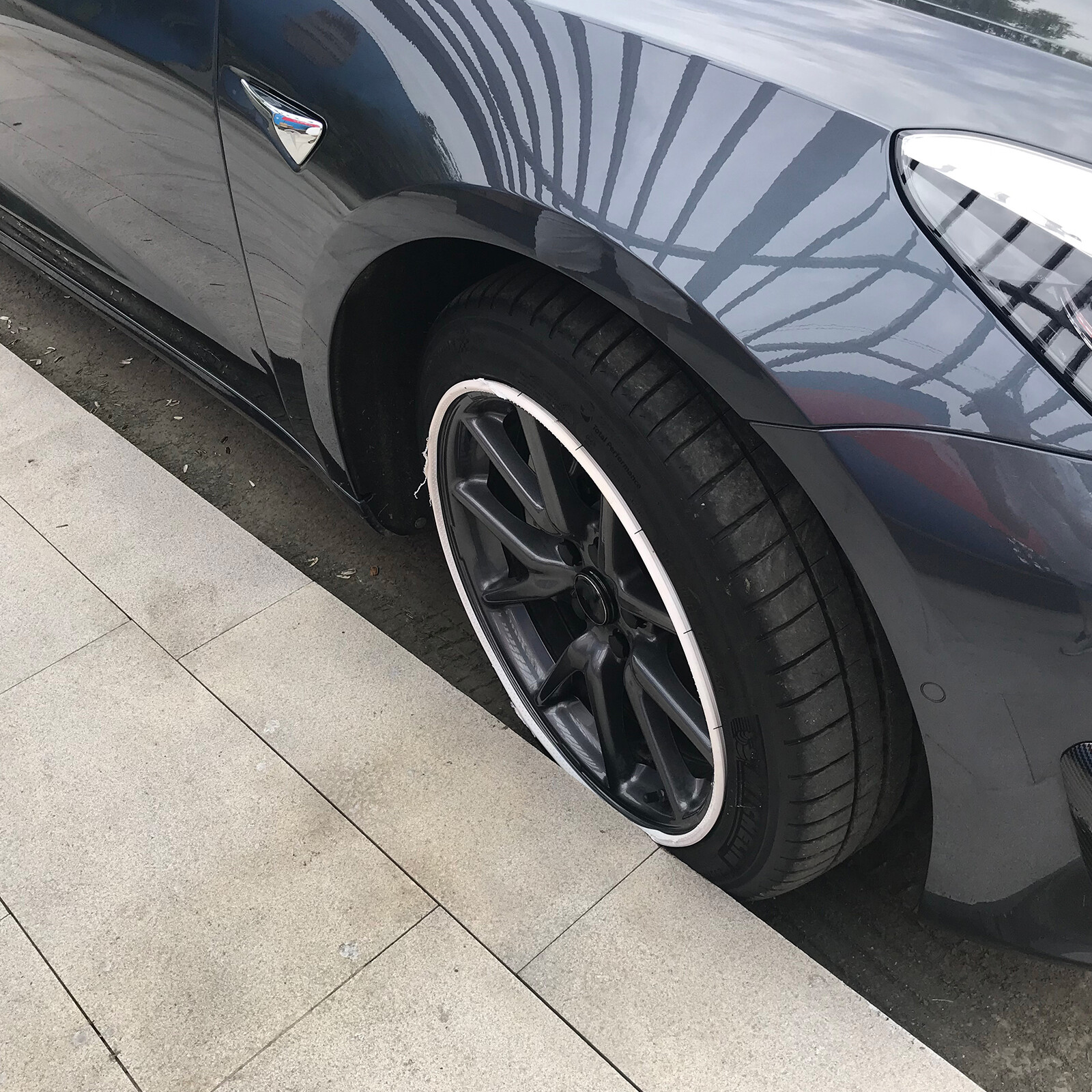 4pcs 16-20 Inch Car Wheel Hub Rim Trim Tire Ring Guard Strip Protector Decor