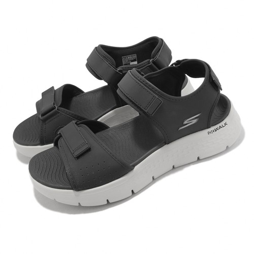 

Skechers Go Walk Flex Sandal-Antigua Beach Black Men Summer Casual 229205-BLK, Черный, Go Walk Flex Sandal-antigua Beach
